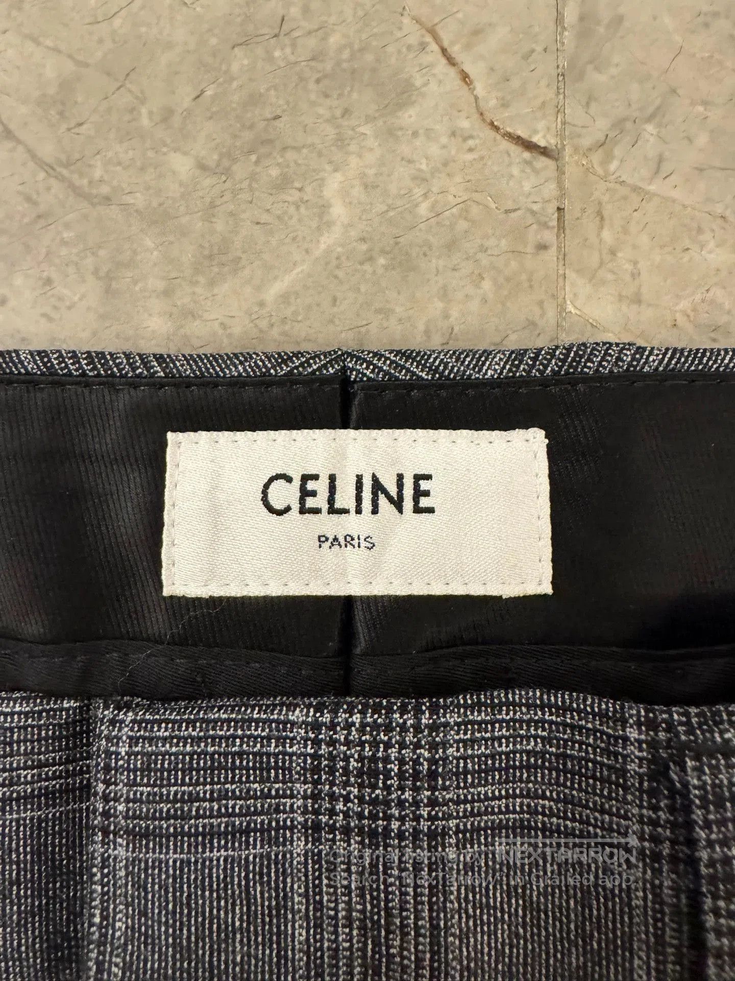 Celine Plaid Straight. Size US 28 / EU 44 - 6 Thumbnail