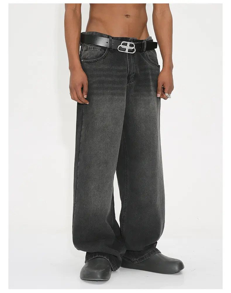 Japanese Brand × Jean Black Baggy Denim Jeans Size US 32 / EU 48 - 3 Thumbnail