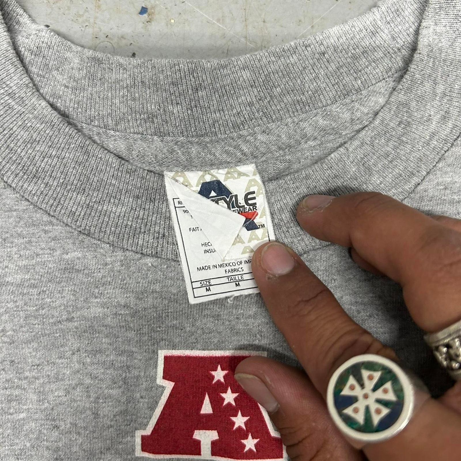 AAA Y2K long sleeve American Football Conference Champions Size US M / EU 48-50 / 2 - 4 Thumbnail