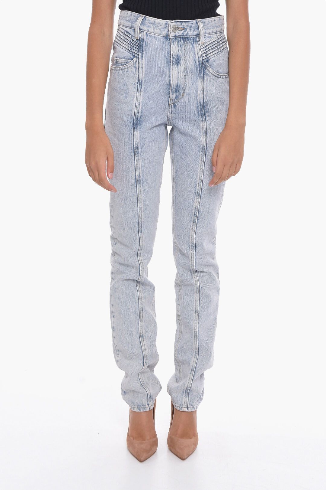 image of Isabel Marant Og1Mm0124 Denim In Light Blue, Women's (Size 30)