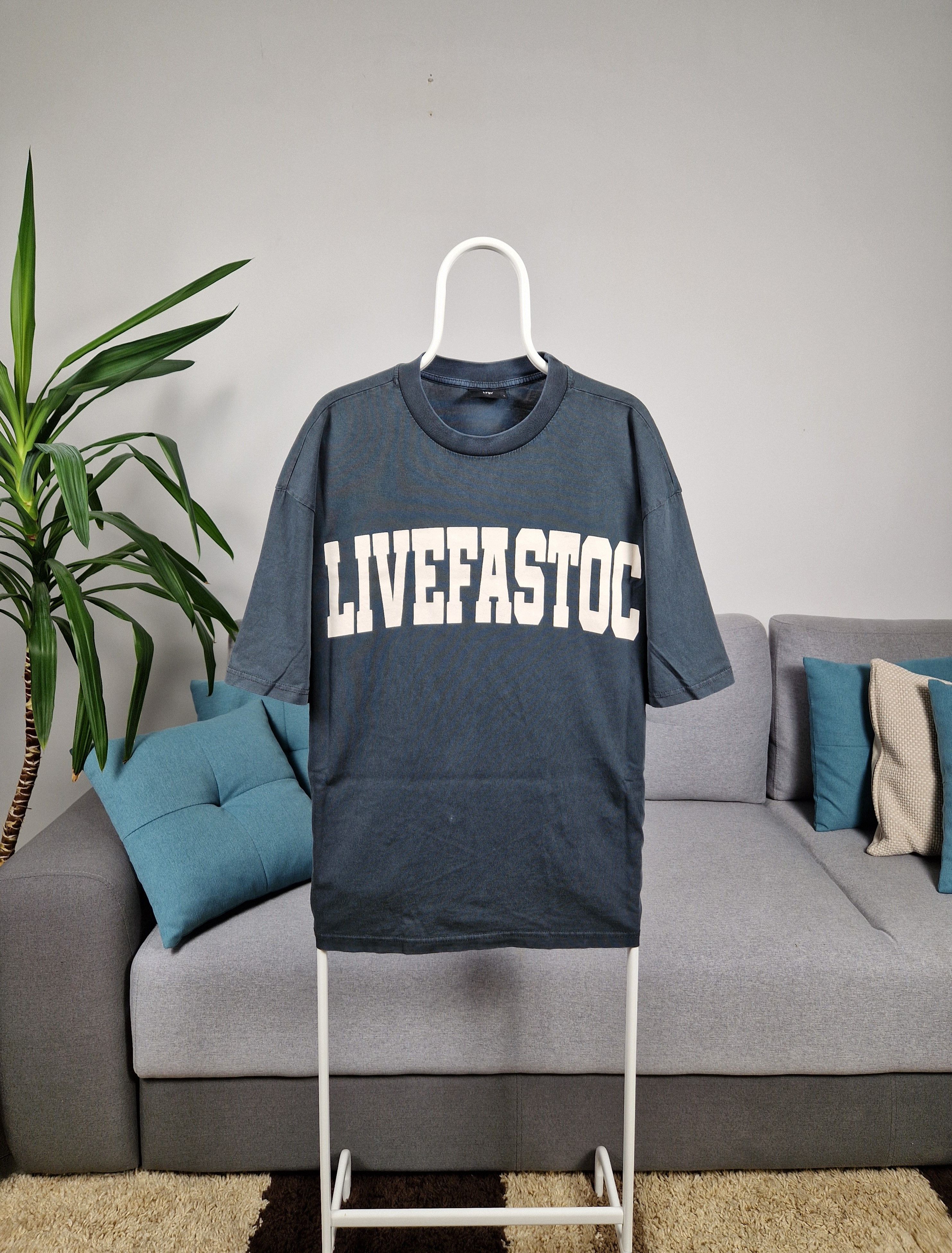 LFDY LFDY Live Fast Die Young t-shirt oversize unisex Size L Size US L / EU 52-54 / 3 - 3 Thumbnail