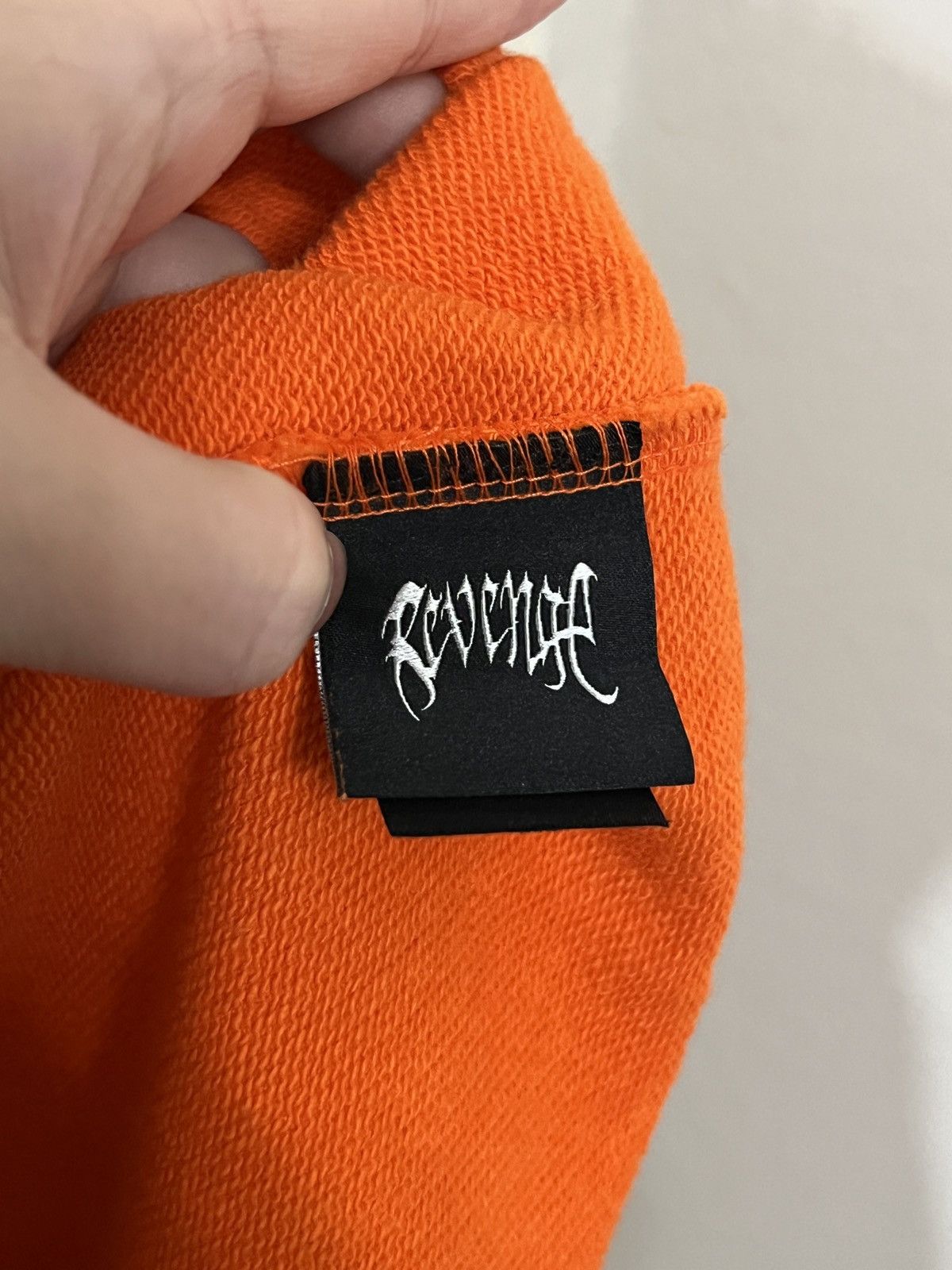 Revenge Revege Xxxtentacion Kill Contrast Zip Up Hoodie Orange Size US L / EU 52-54 / 3 - 6 Thumbnail