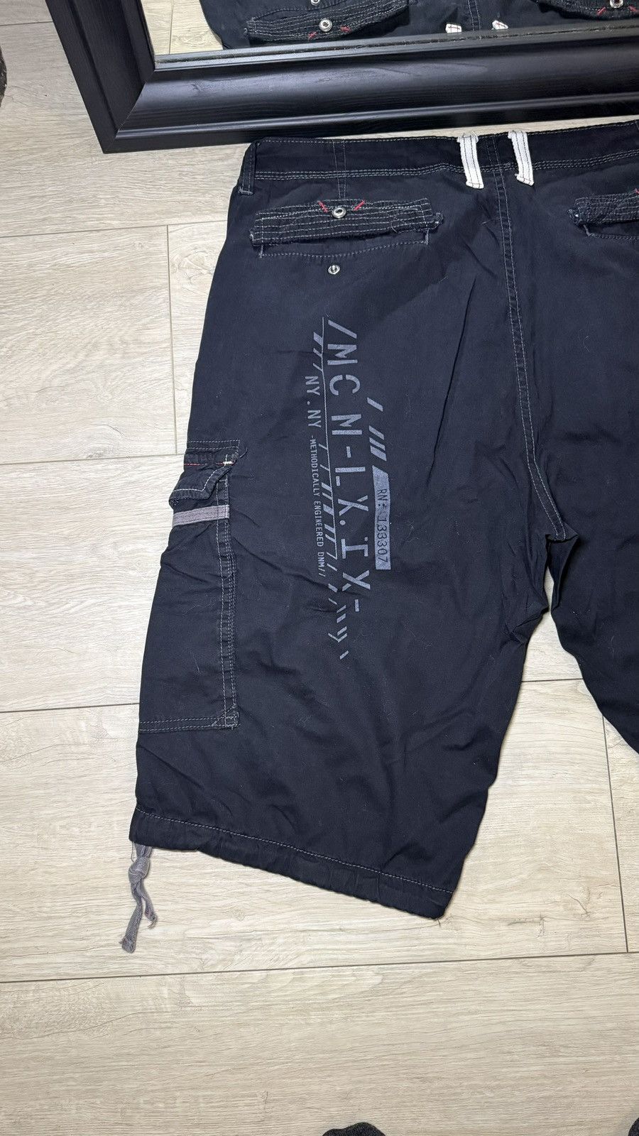 Sean John Y2K 2000s Sean John Tactical Cargo Shorts Size US 38 / EU 54 - 3 Thumbnail