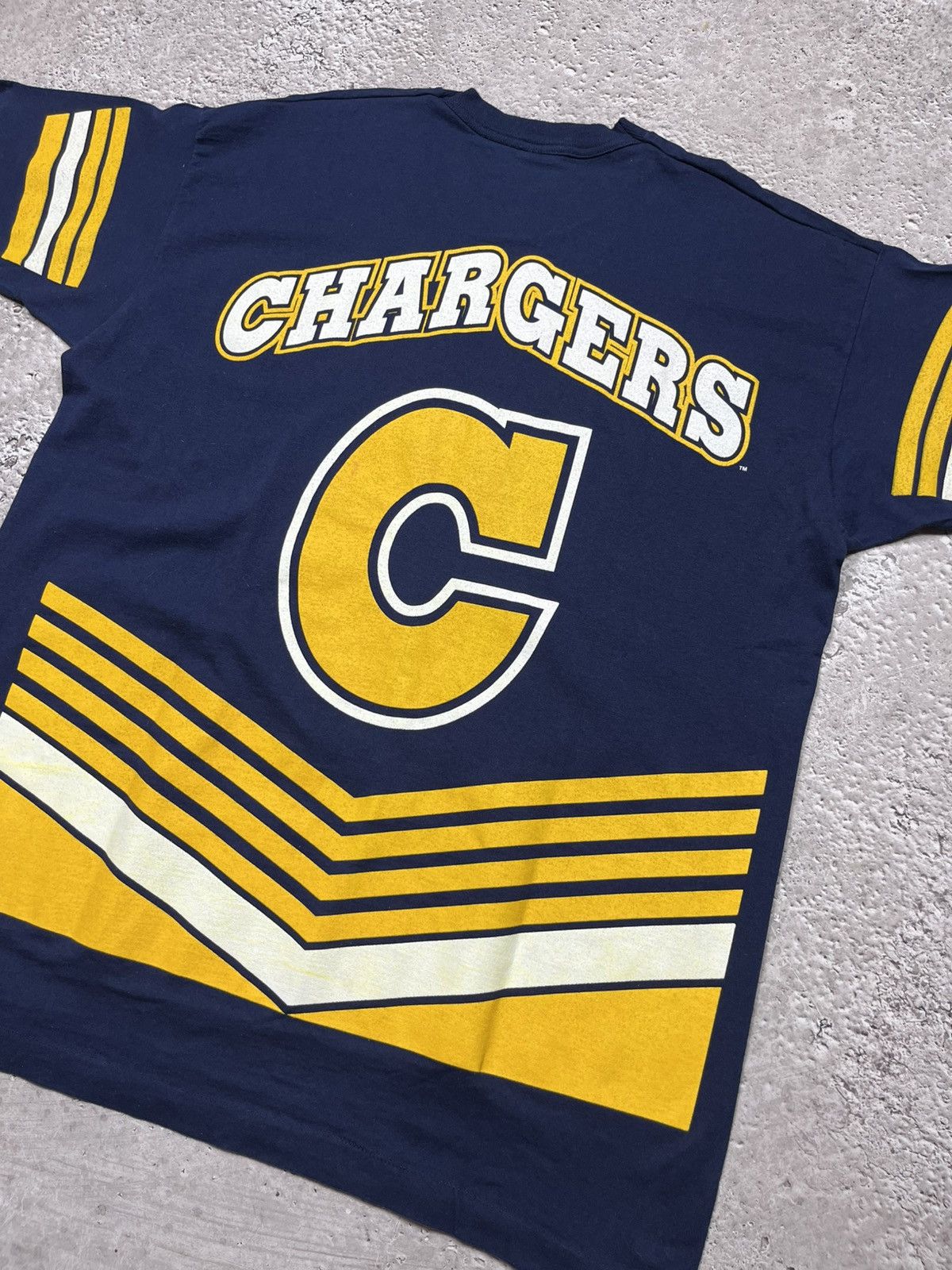 NFL × Vintage Vintage 1995 San Diego Chargers NFL T-Shirt XL USA Made Tee Size US XL / EU 56 / 4 - 13 Thumbnail
