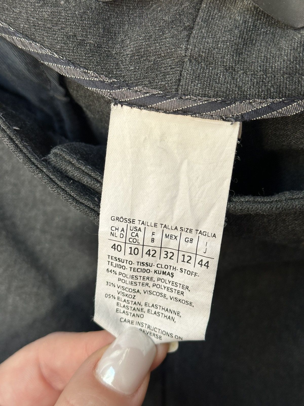 Weekend Max Mara Weekend Max Mara grey elegant pants Size 30" / US 8 / IT 44 - 4 Thumbnail