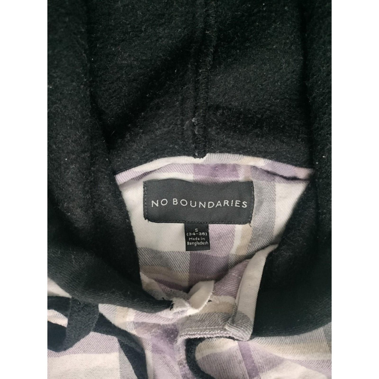 Other NoBo Mens Small Button Up Flannel Hooded Shacket Shirt Plaid Size US S / EU 44-46 / 1 - 3 Thumbnail