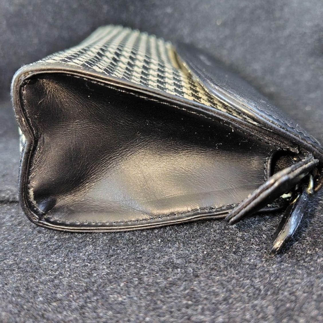 Polo Ralph Lauren Ralph Lauren Women Houndstooth Pattern Clutch Bag Pouch Limited Edition Size ONE SIZE - 5 Thumbnail