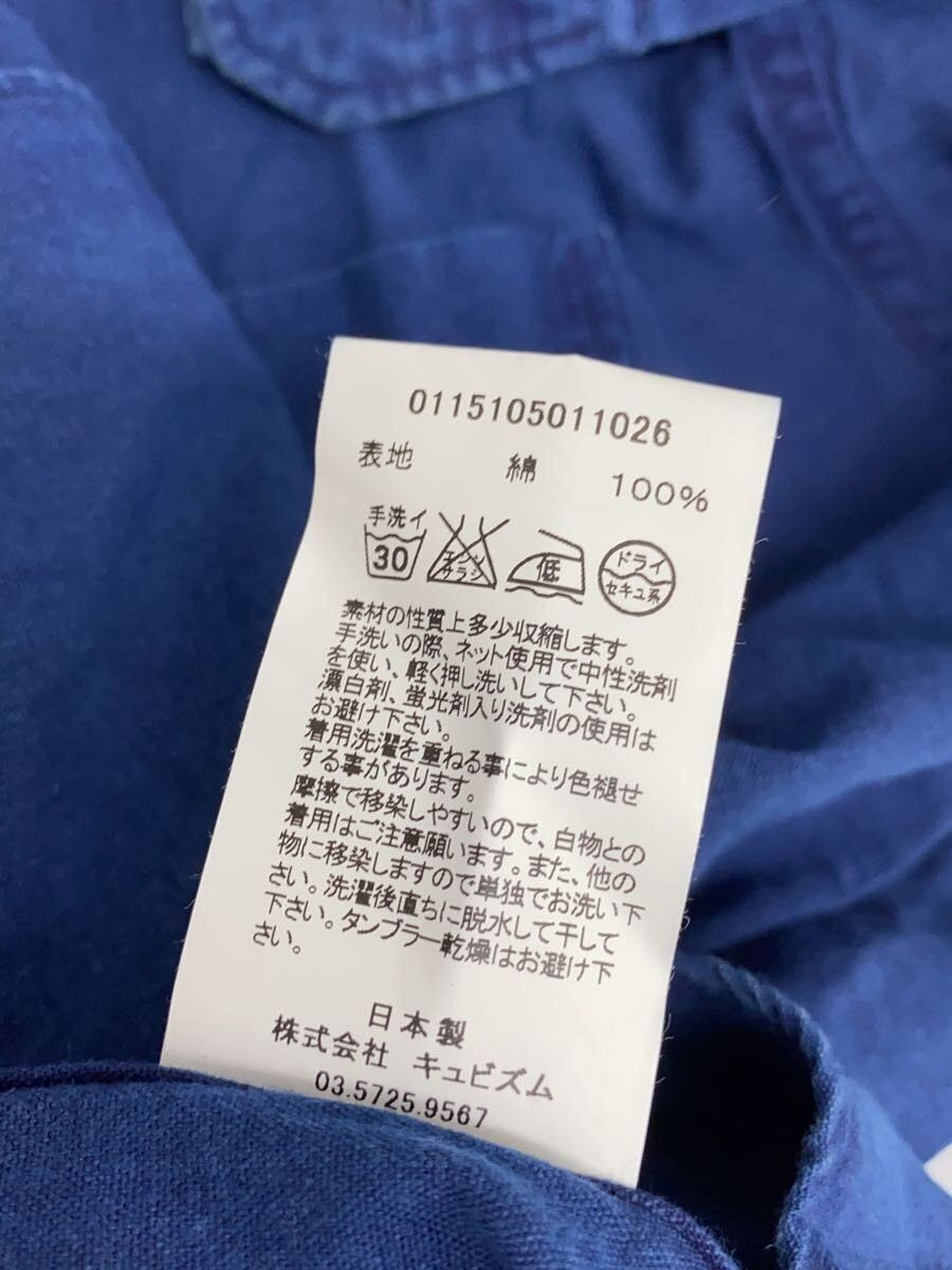 Visvim Blue Cotton Long Sleeve Shirt Size US S / EU 44-46 / 1 - 5 Thumbnail