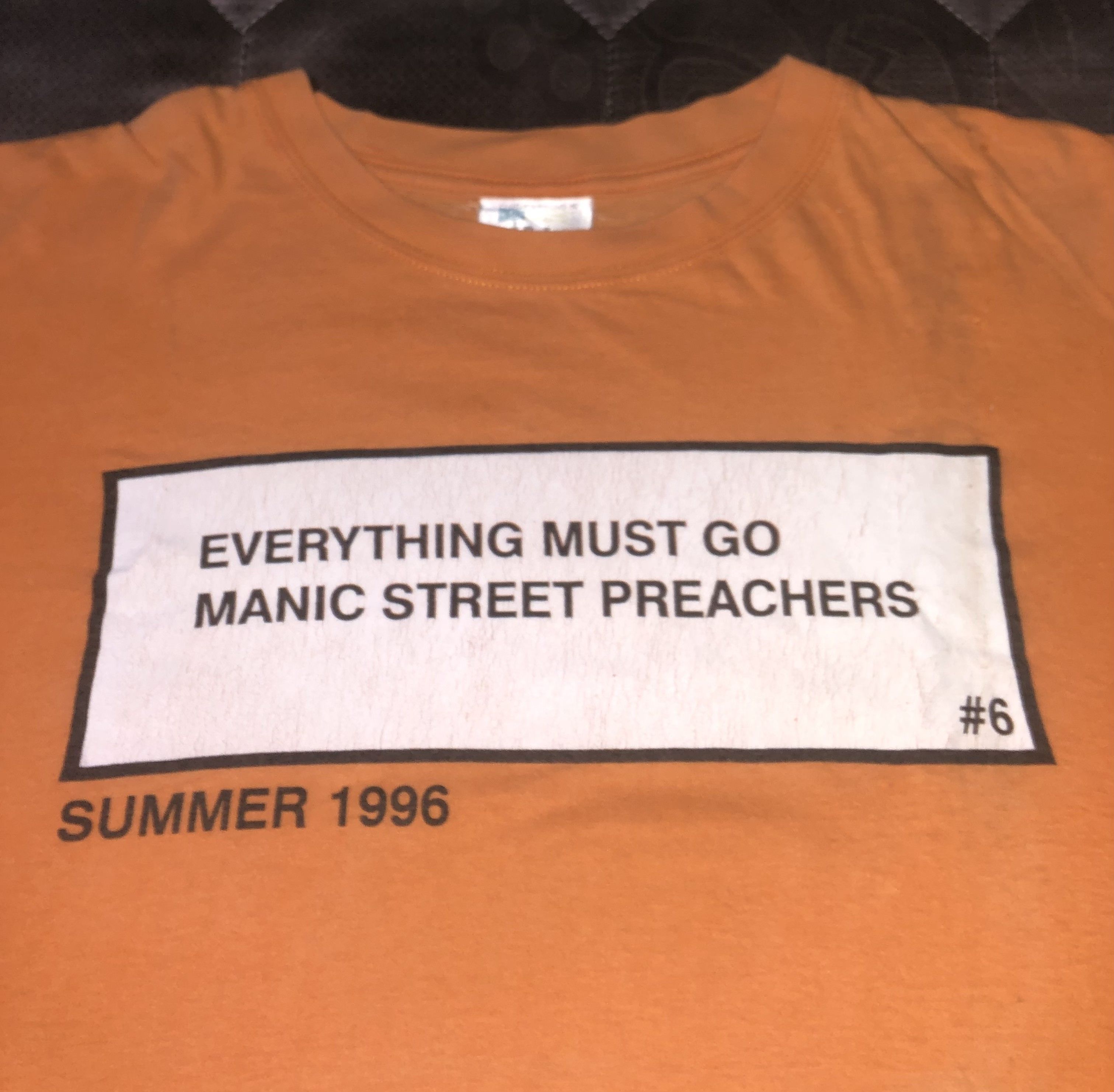 Band Tees VINTAGE 90s MANIC STREET PREACHERS SHIRT BRITPOP Size US L / EU 52-54 / 3 - 1 Thumbnail