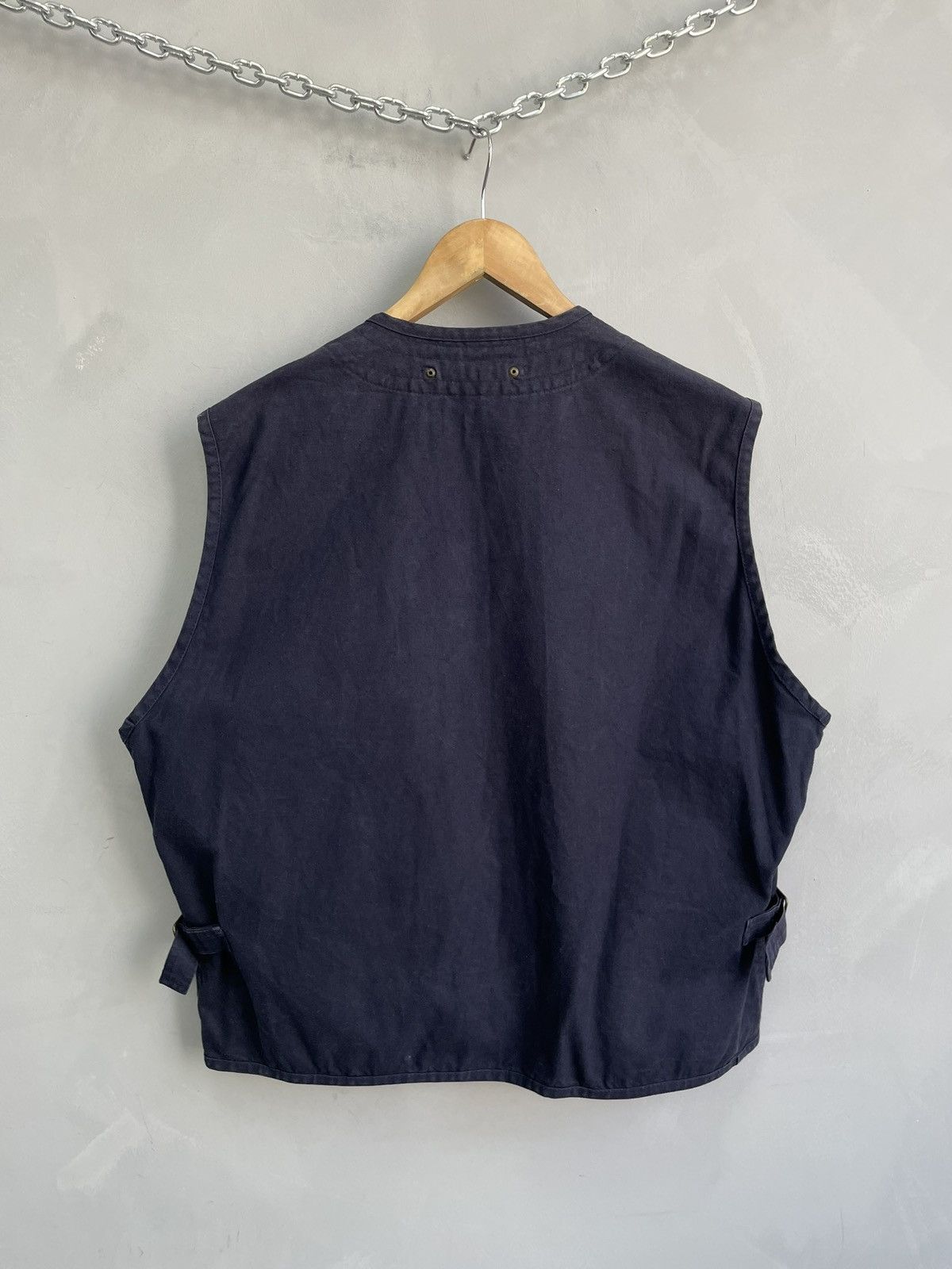Levi's Levis Strauss 90s multipocket retro vest jacket Size 52L - 6 Thumbnail