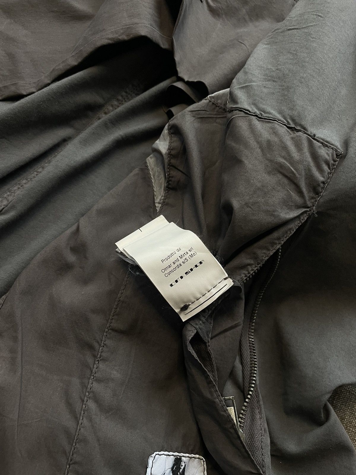 Rick Owens × Rick Owens Drkshdw Single button cotton blazer Size 46R - 10 Thumbnail