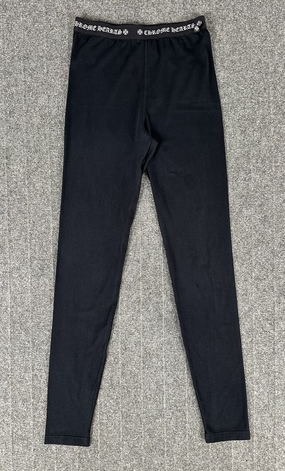 Chrome Hearts Chrome Hearts Horse Shoe Logo Back Stretchable Legging Pants Size 25" / US 0 / IT 36 - 2 Thumbnail
