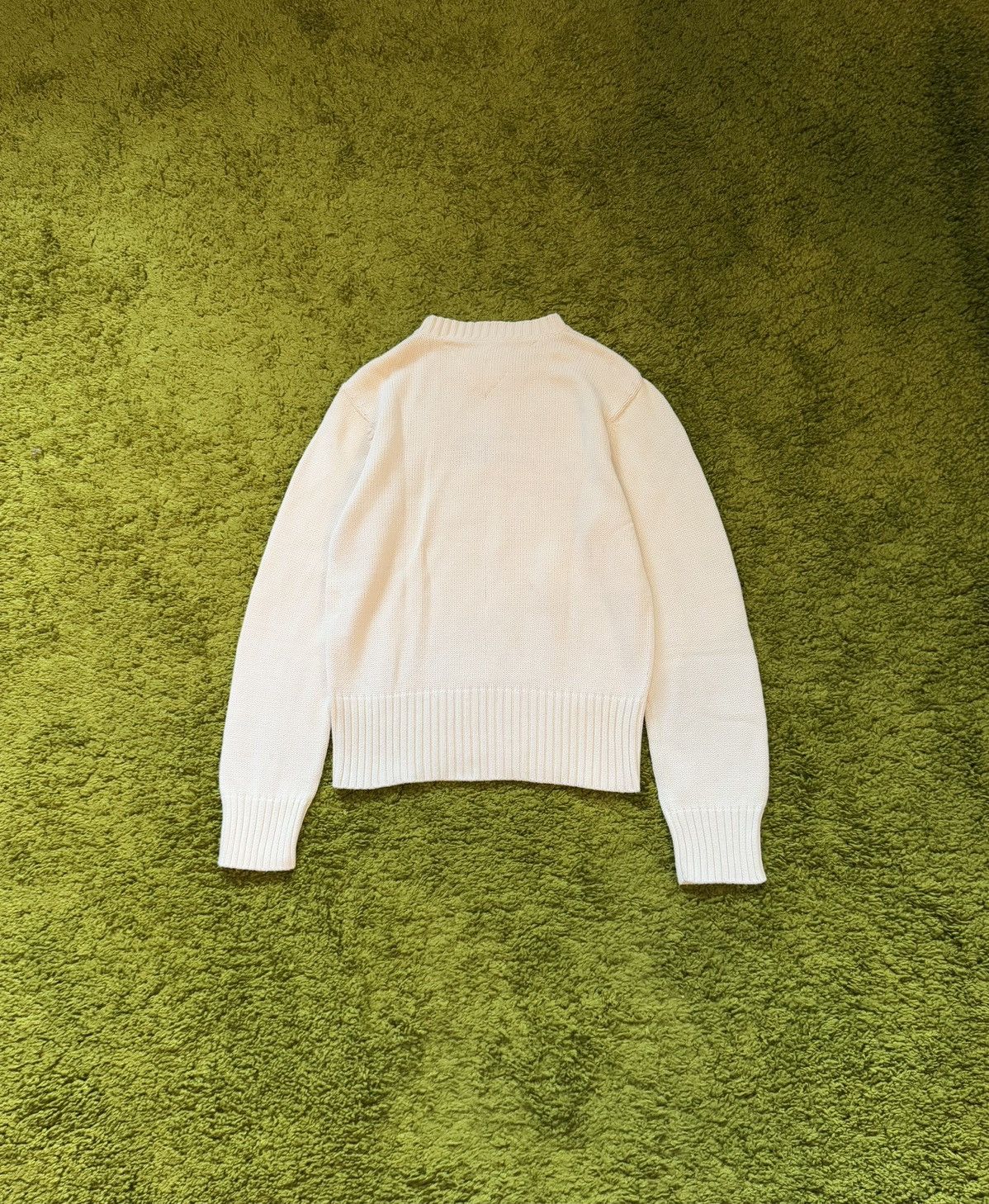 Tommy Hilfiger × Tommy Jeans × Vintage Tommy Hilfiger 2000s vintage Y2K big logo sweater Size L / US 10 / IT 46 - 2 Thumbnail