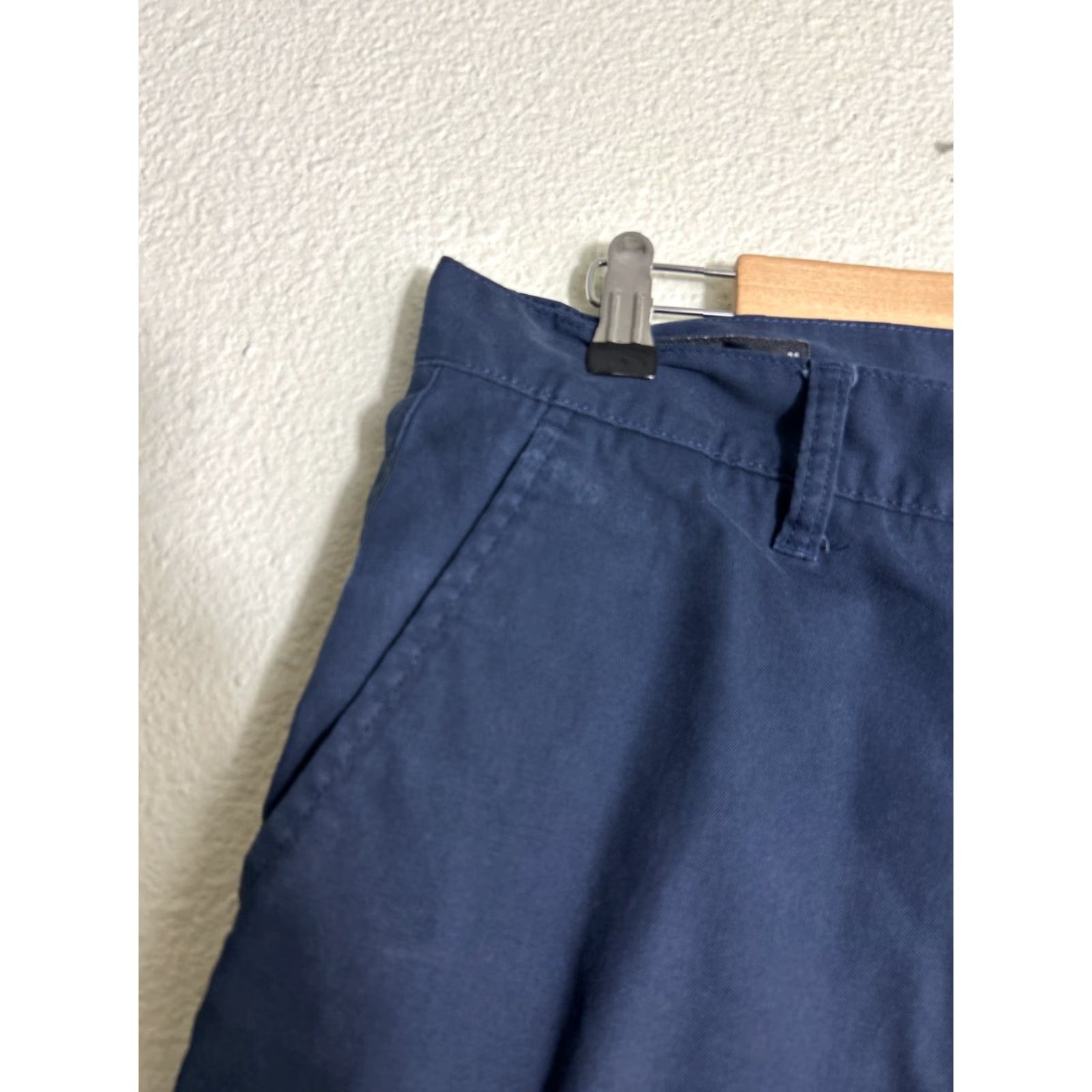 Oakley Oakley Mens Cargo Shorts Navy Blue Cotton 34x10 Size US 34 / EU 50 - 3 Thumbnail