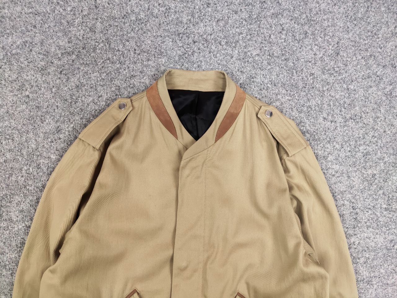 The Kooples The Kooples SS20 Cotton Full Zip Bomber MIlitary Jacket Size US S / EU 44-46 / 1 - 8 Thumbnail