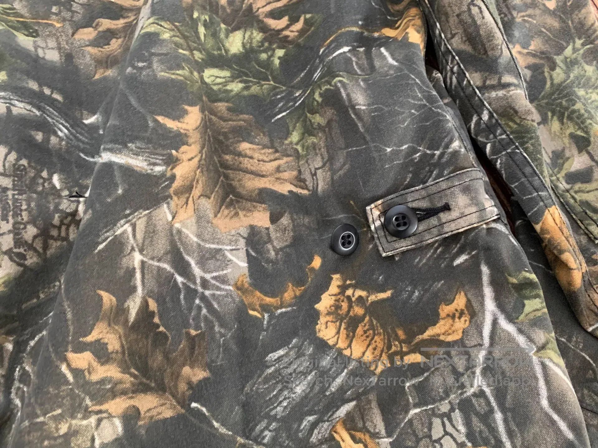 Tenderloin tenderloins camo hunting jacket with cap. Size US S / EU 44-46 / 1 - 4 Thumbnail