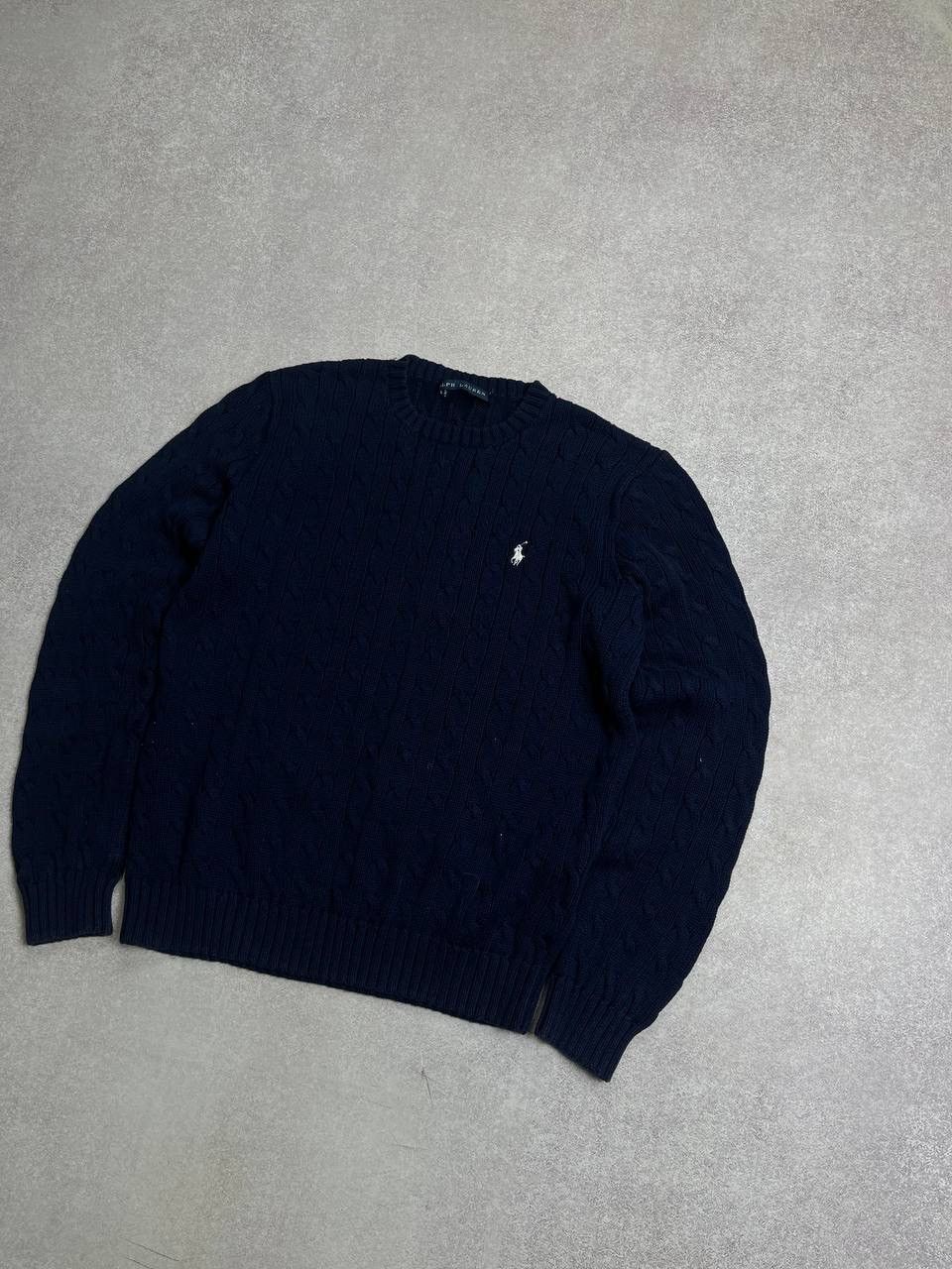 Other Vintage Polo Ralph Lauren Cable Knit Sweater XL Size US M / EU 48-50 / 2 - 2 Thumbnail