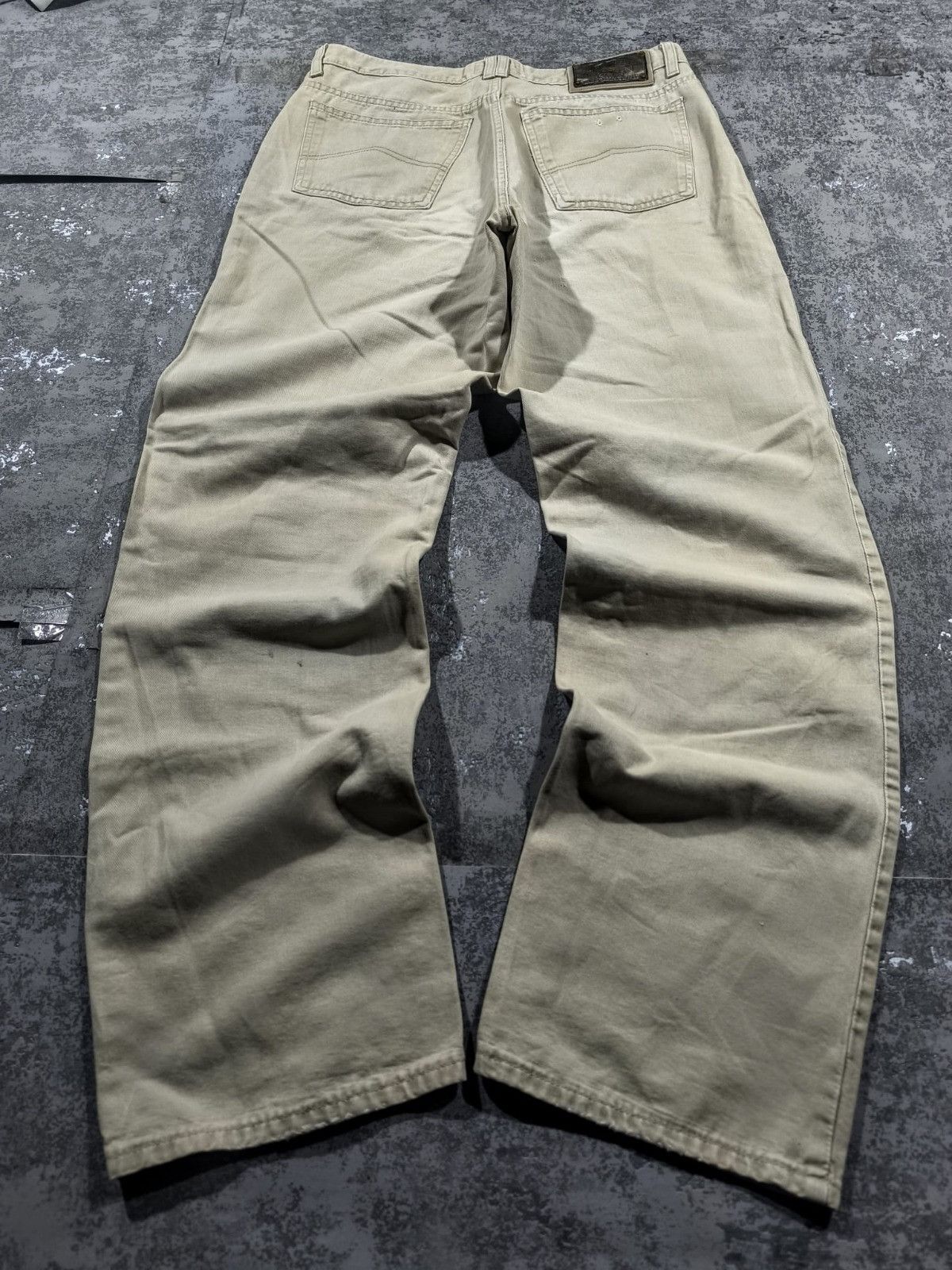 Giorgio Armani Vintage 90s Italy Armani Jeans Distressed Faded Size US 33 - 4 Thumbnail