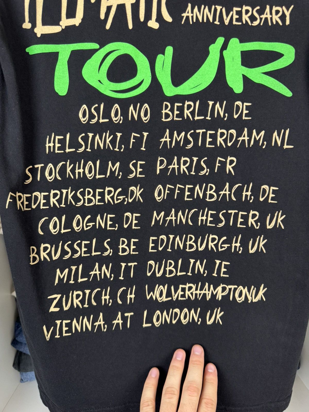Nas Nas illmatic 30 Year Anniversary Tour T-shirt Size US S / EU 44-46 / 1 - 24 Thumbnail