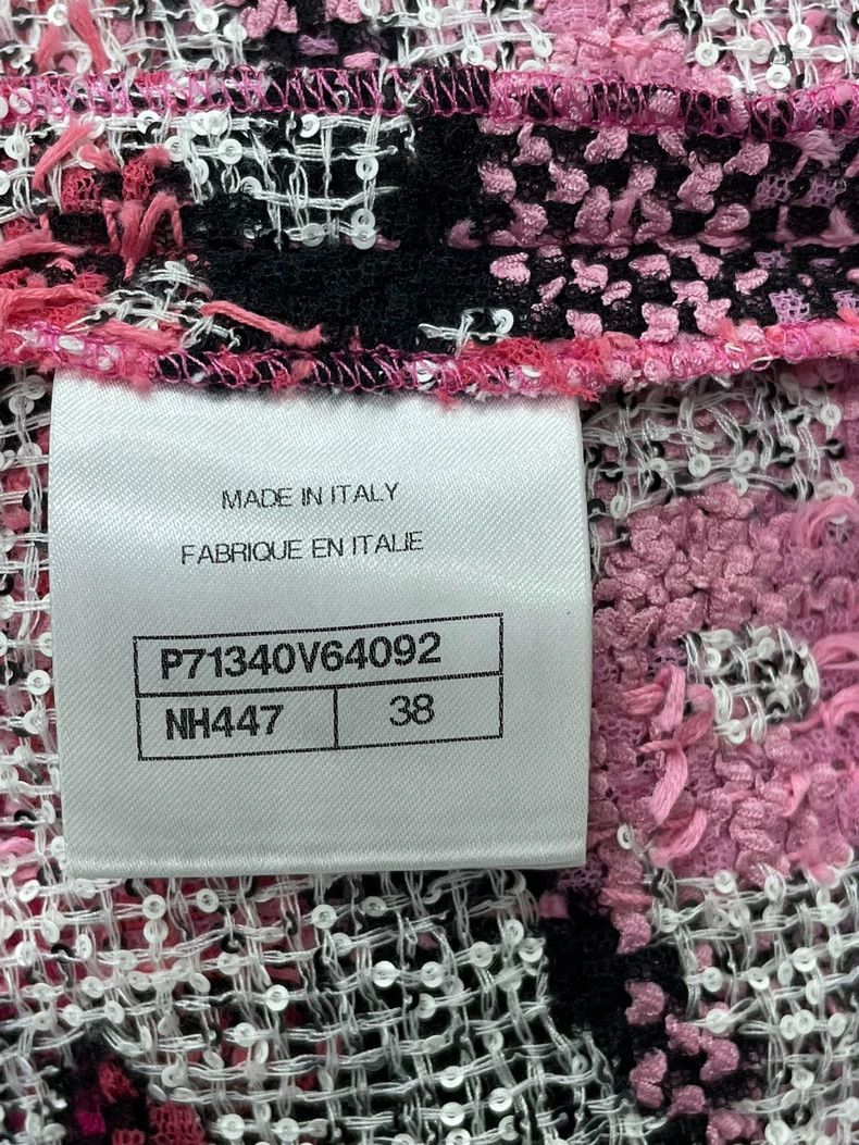Chanel chanel Series pink tweed plaid short Size XS / US 0-2 / IT 36-38 - 5 Thumbnail