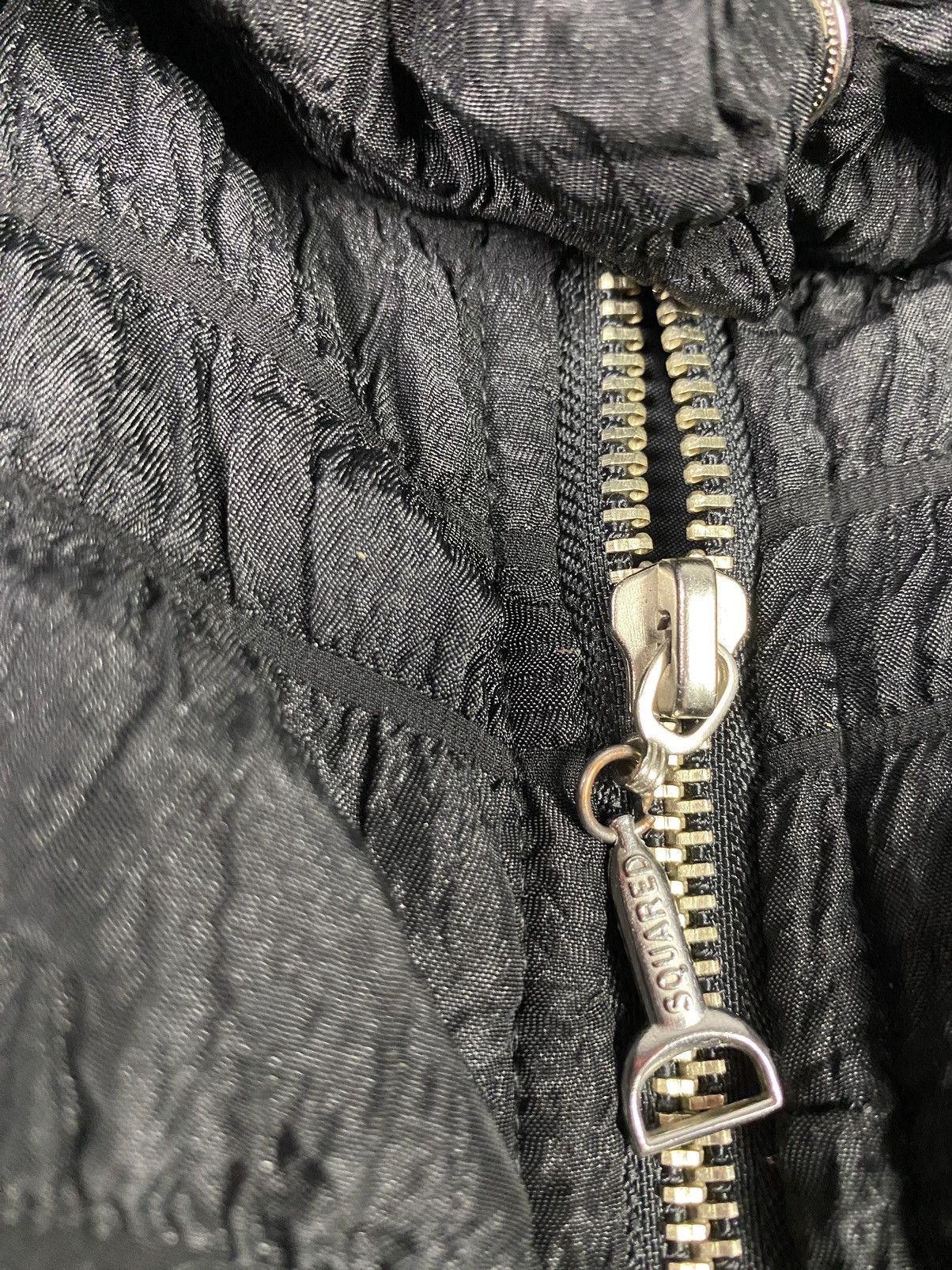 Designer × Japanese Brand Avant-Garde Quilted Hooded Jacket – Black Size M / US 6-8 / IT 42-44 - 4 Thumbnail