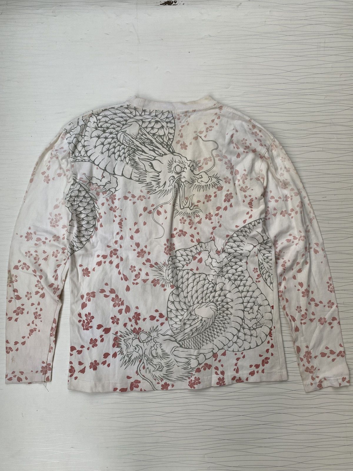 If Six Was Nine Japanese AOP Dragon Emboirderes Longsleeve Tee Size US L / EU 52-54 / 3 - 11 Thumbnail