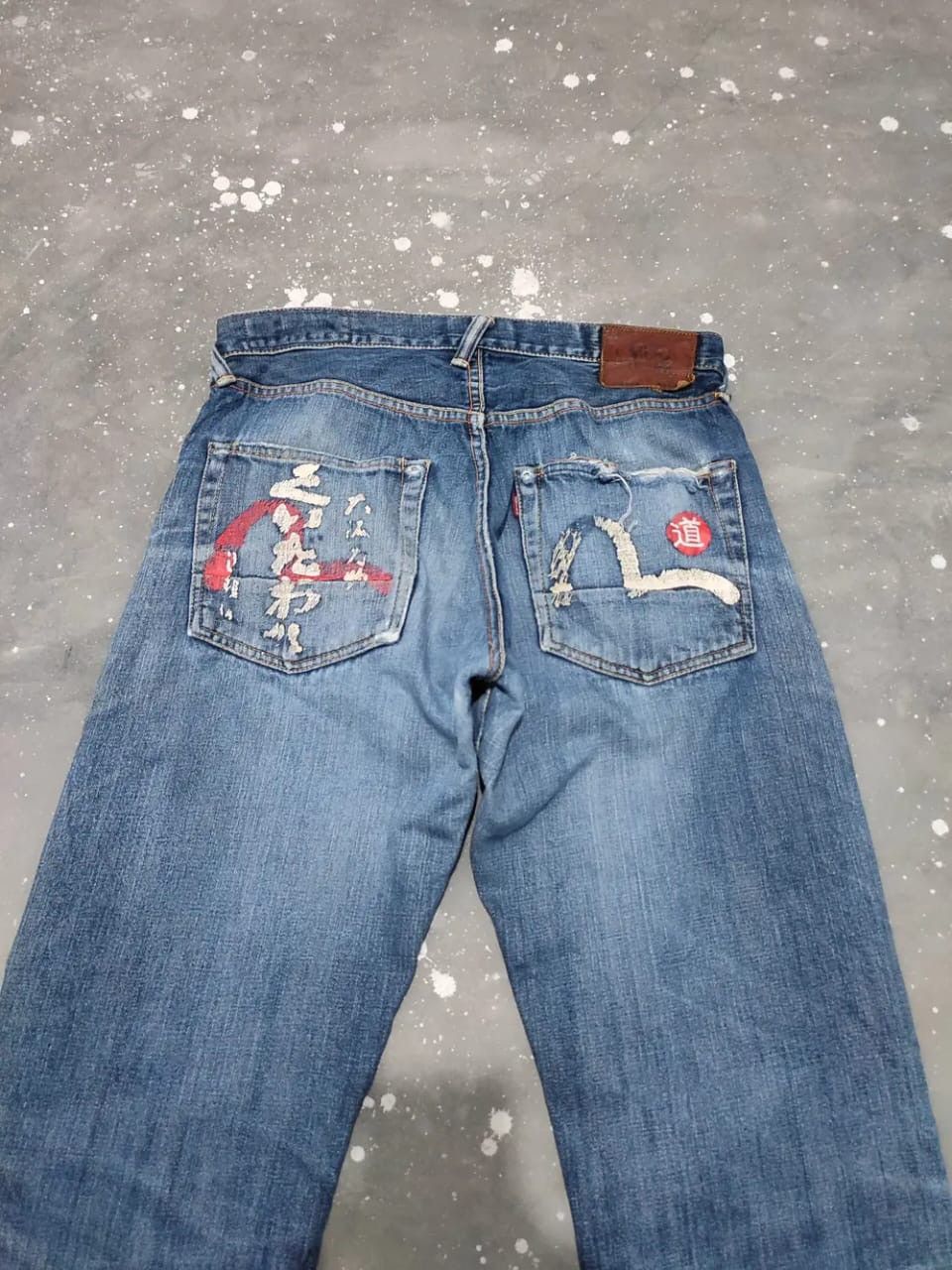 Evisu Evisu Selvedge Distressed Jeans Denim Pants Size US 32 / EU 48 - 2 Thumbnail
