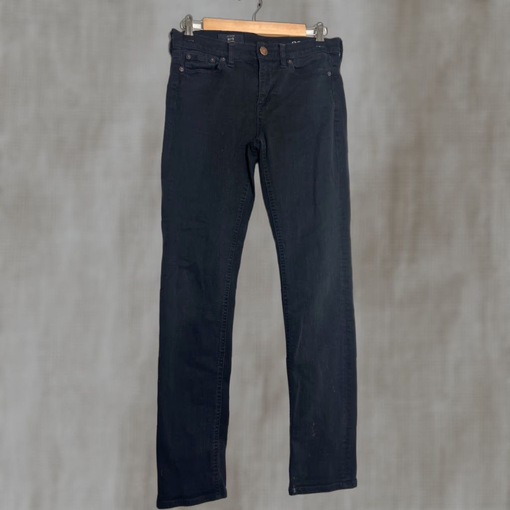 J.Crew J.CREW Reid Pants Black Womens Petite 28 Chino 30x28 Size 28" / US 6 / IT 42 - 1 Thumbnail