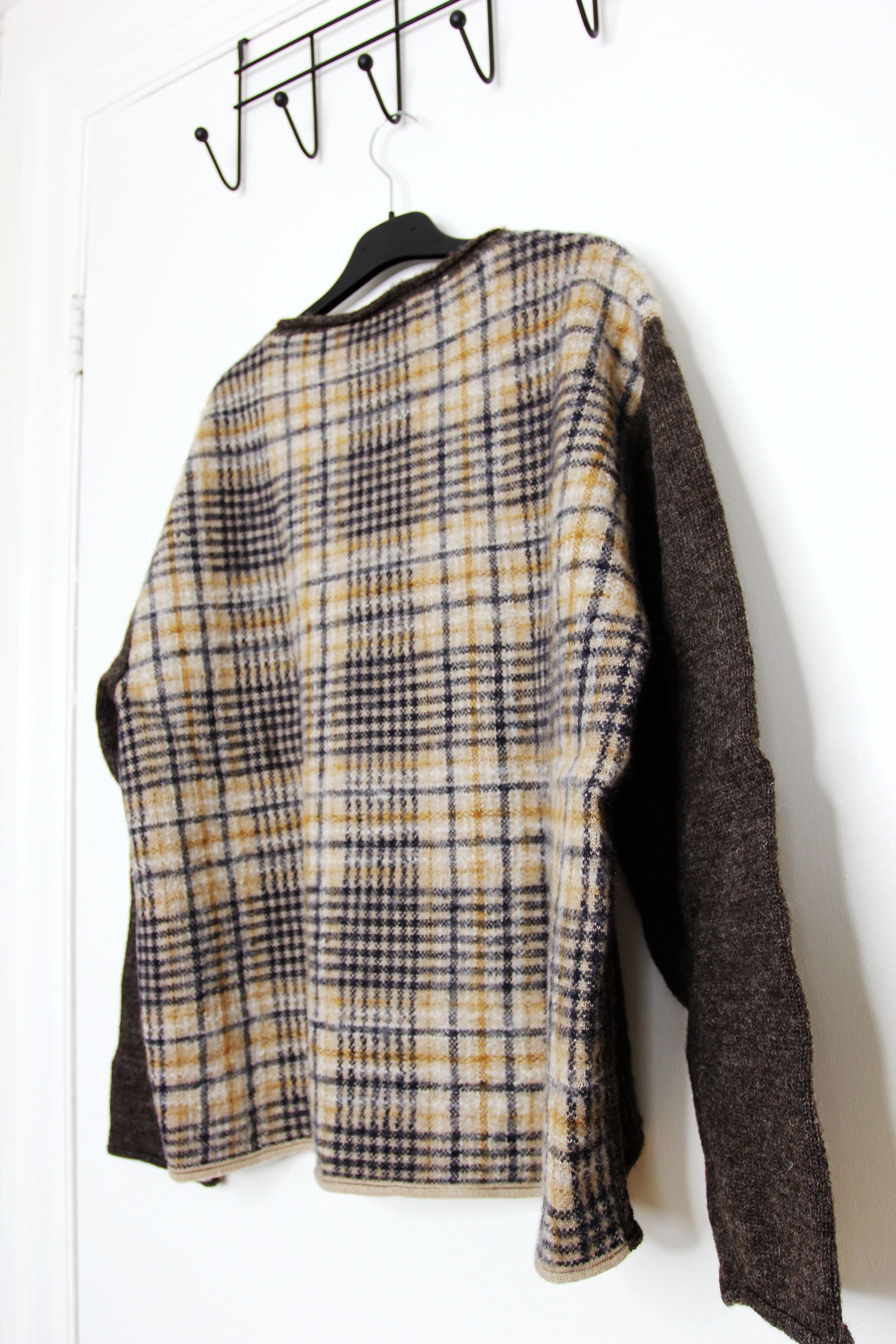 Undercover BNWT AW25 UNDERCOVER CHECK BACK SWEATER 2 Size US M / EU 48-50 / 2 - 7 Thumbnail