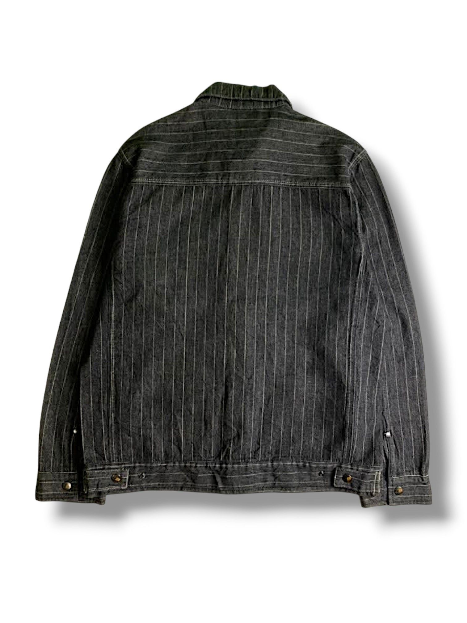 Alphanumeric Alphanumeric Wabash Jacket black Hickory Rare Size US M / EU 48-50 / 2 - 12 Thumbnail
