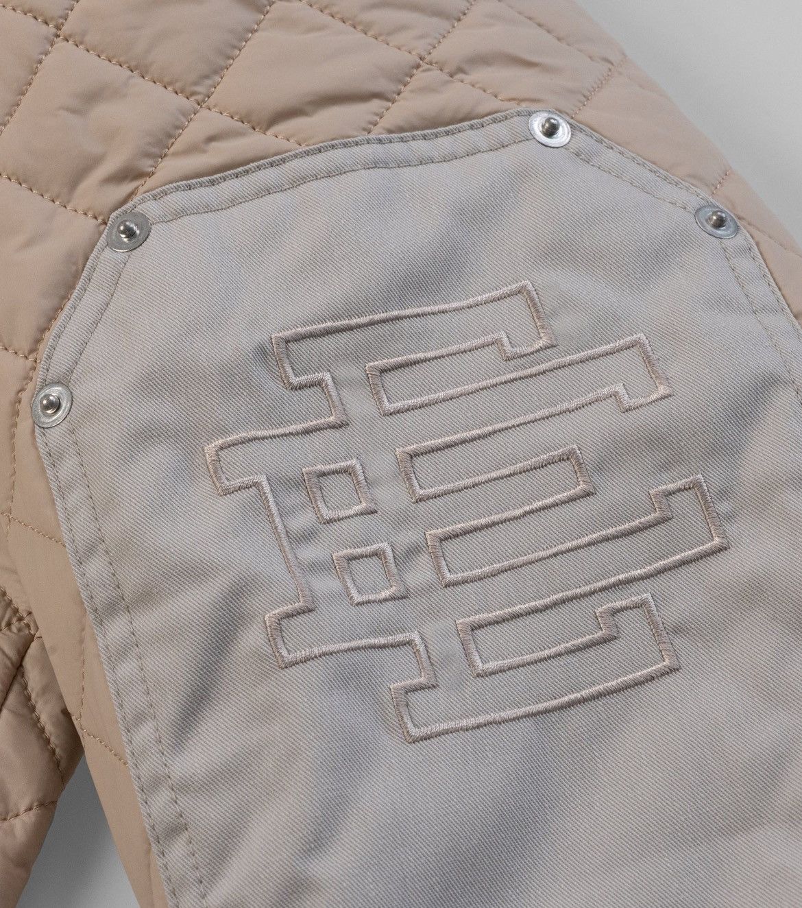 Eric Emanuel Eric Emanuel quilted ivory white bomber jacket large Size US L / EU 52-54 / 3 - 2 Thumbnail