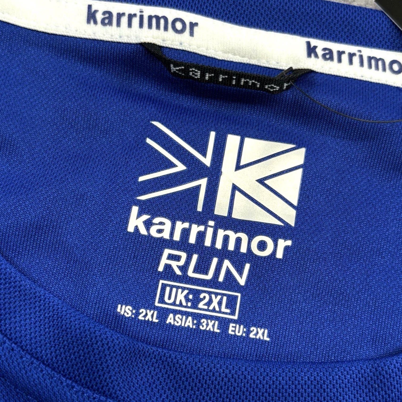Karrimor Karrimor Run T Shirt XXL 2XL Classic Blue / White Mens New With Defect Size US XXL / EU 58 / 5 - 5 Thumbnail