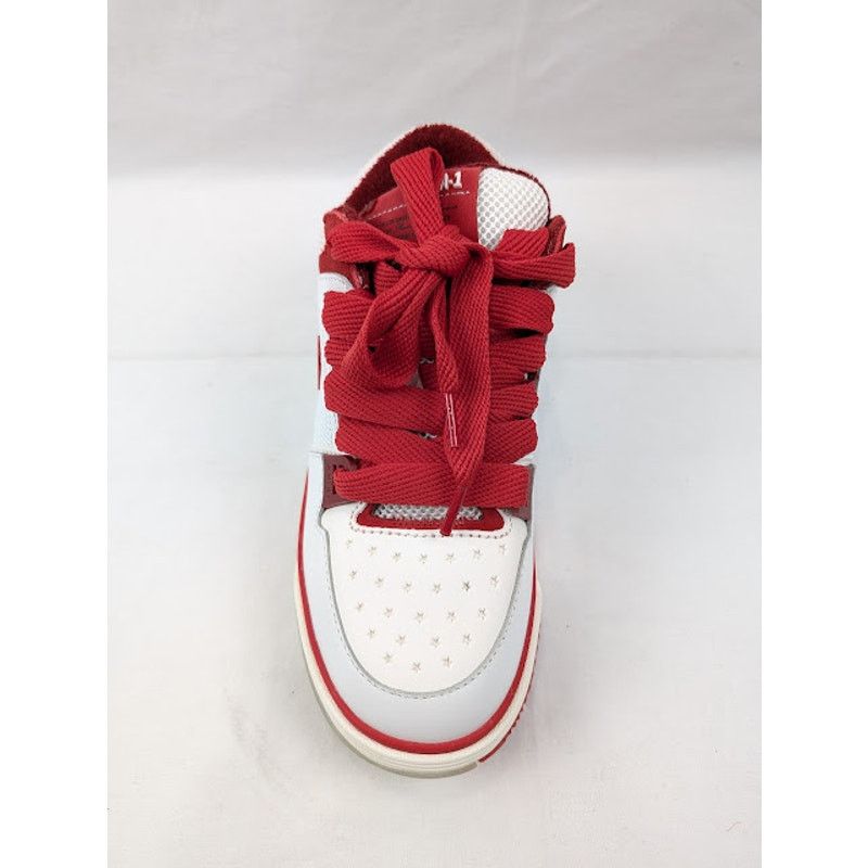 Amiri o1rshd1 MA-1 Low-Top Sneakers in White/ Red Size US 8 / EU 41 - 6 Thumbnail