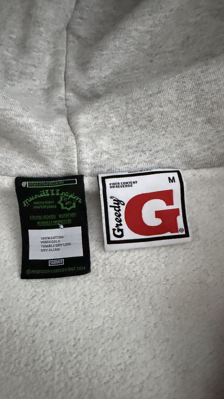 Greedy Unit × murd333r.fm Murd333r.fm Hoodie Size US M / EU 48-50 / 2 - 5 Thumbnail