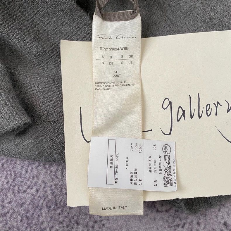 Rick Owens Rick Owens 21SS Wool Knitwear Sweater with Broken Cuffs swe Size US S / EU 44-46 / 1 - 8 Thumbnail