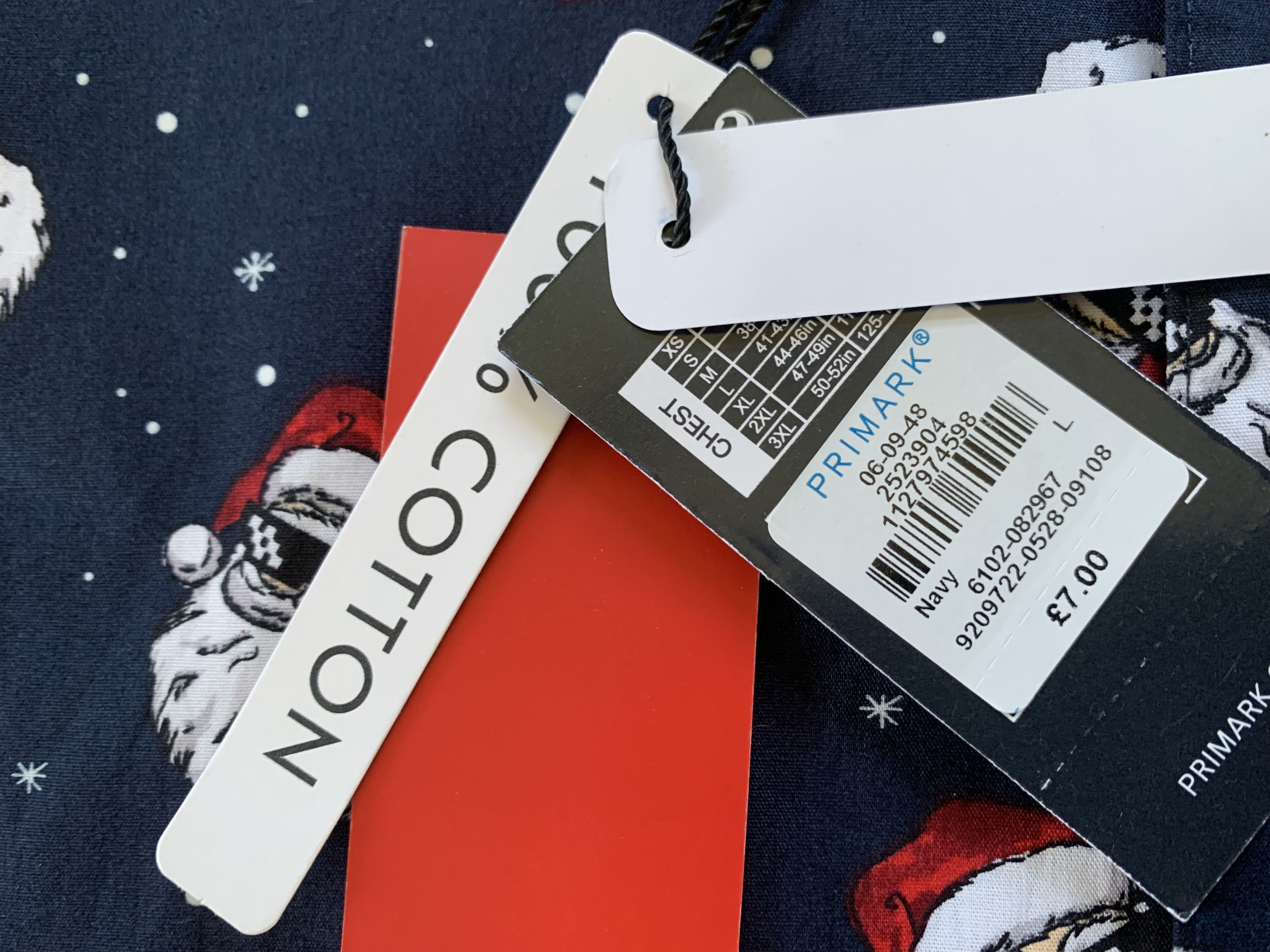 Primark Primark Santa Claus Printed Short Sleeve Hawaiian Shirt Size US L / EU 52-54 / 3 - 6 Thumbnail