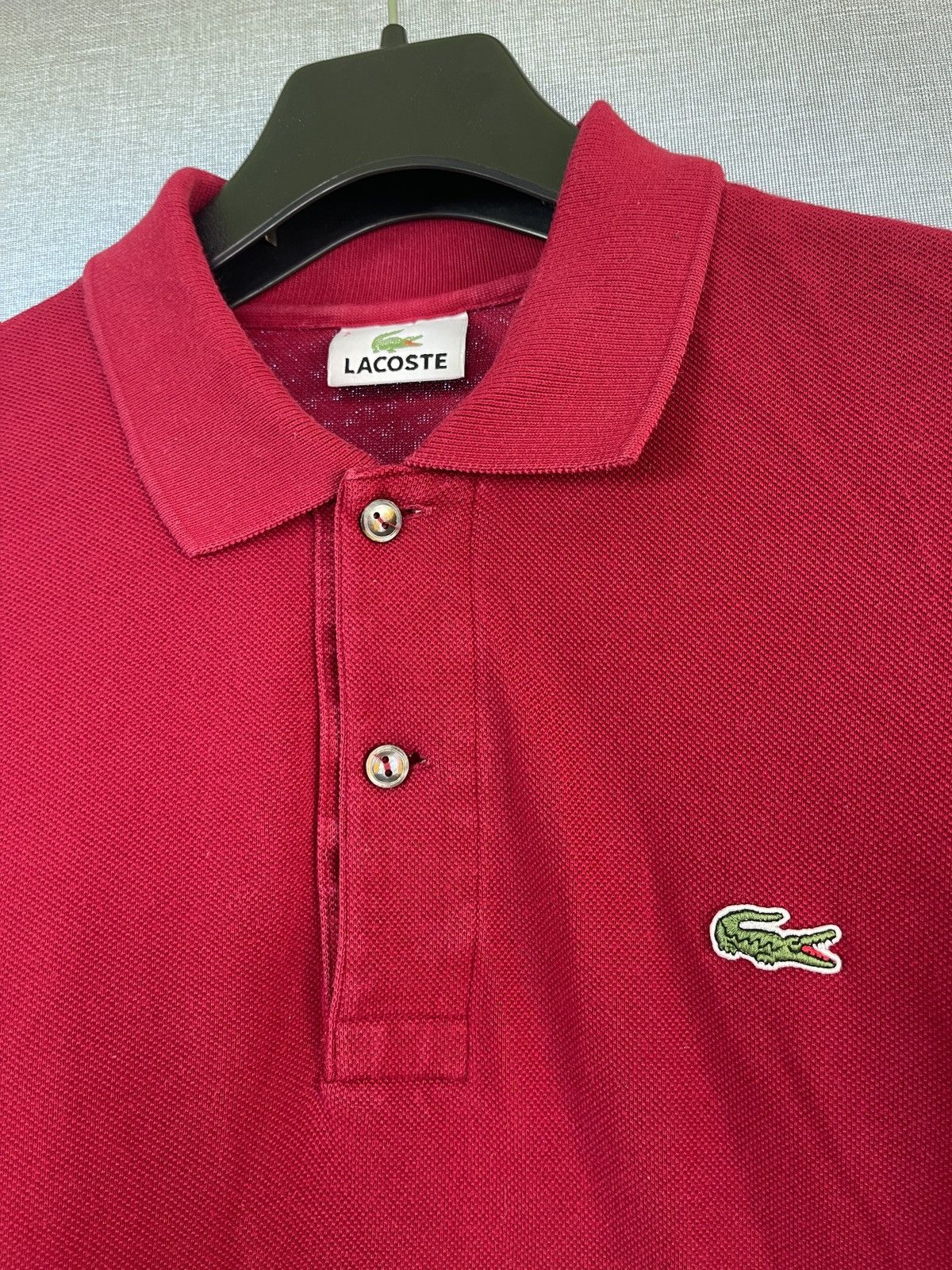 Lacoste × Vintage Vintage Y2K Lacoste Polo Rugby Long Sleeve Mens 90s Size US S / EU 44-46 / 1 - 8 Thumbnail