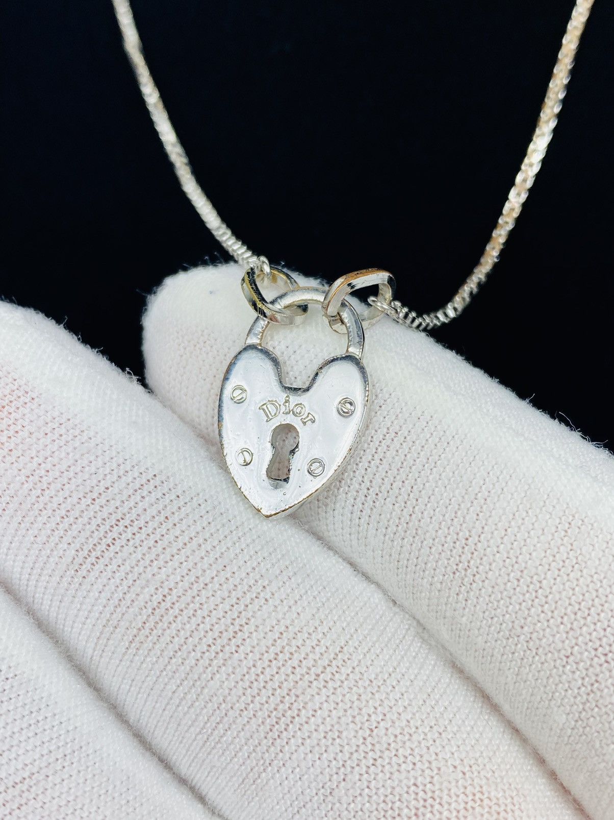 Dior Dior Lock Necklace Size ONE SIZE - 3 Thumbnail