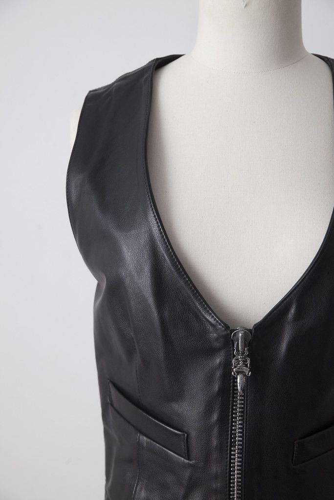 Chrome Hearts Chrome Hearts leather vest Size S / US 4 / IT 40 - 4 Thumbnail