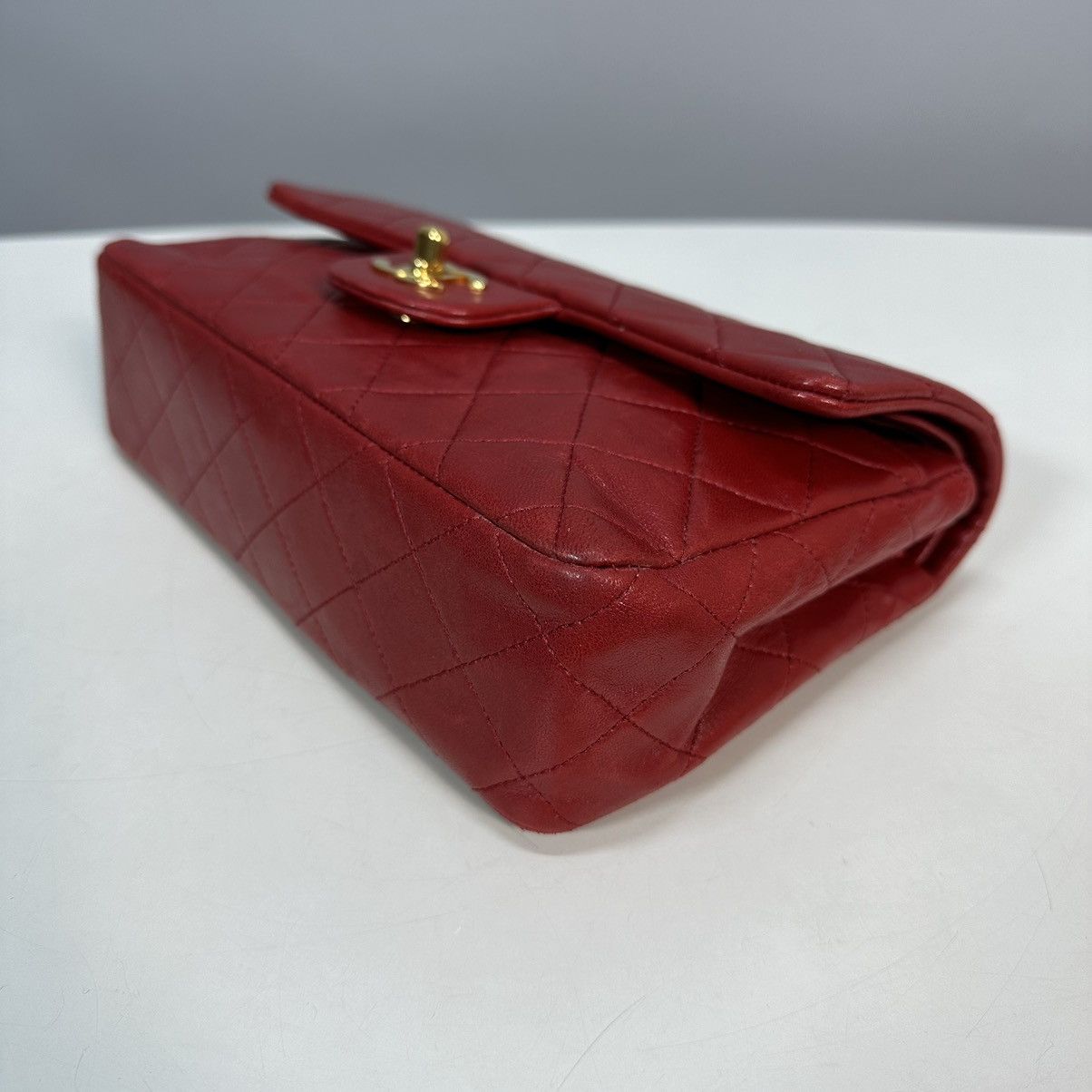Chanel CHANEL Quilted flap Chain Shoulder Bag Leather Red Vintage Size ONE SIZE - 11 Thumbnail