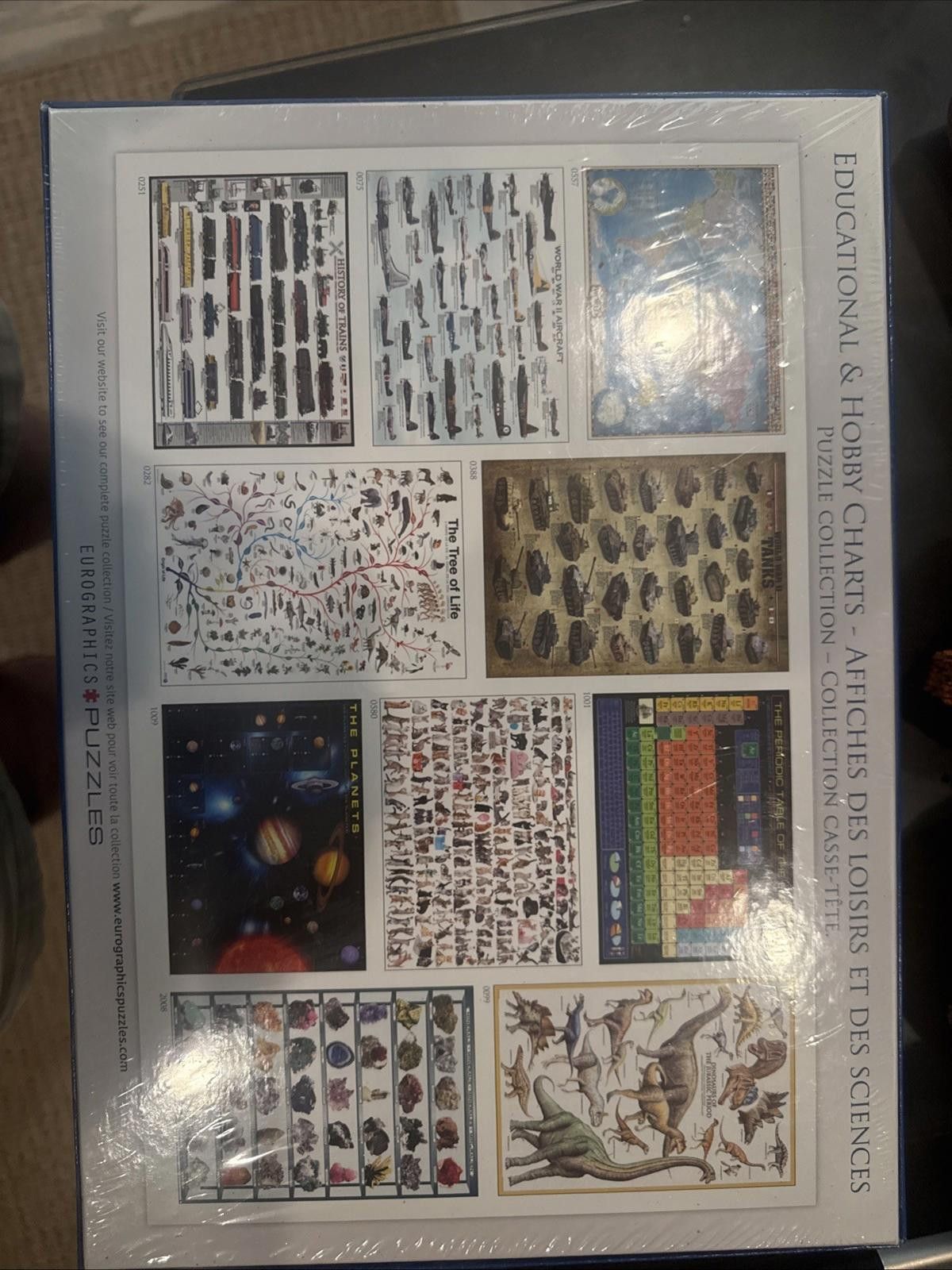 Designer History of Aviation 1000 Piece Jigsaw Puzzle! Size ONE SIZE - 2 Thumbnail