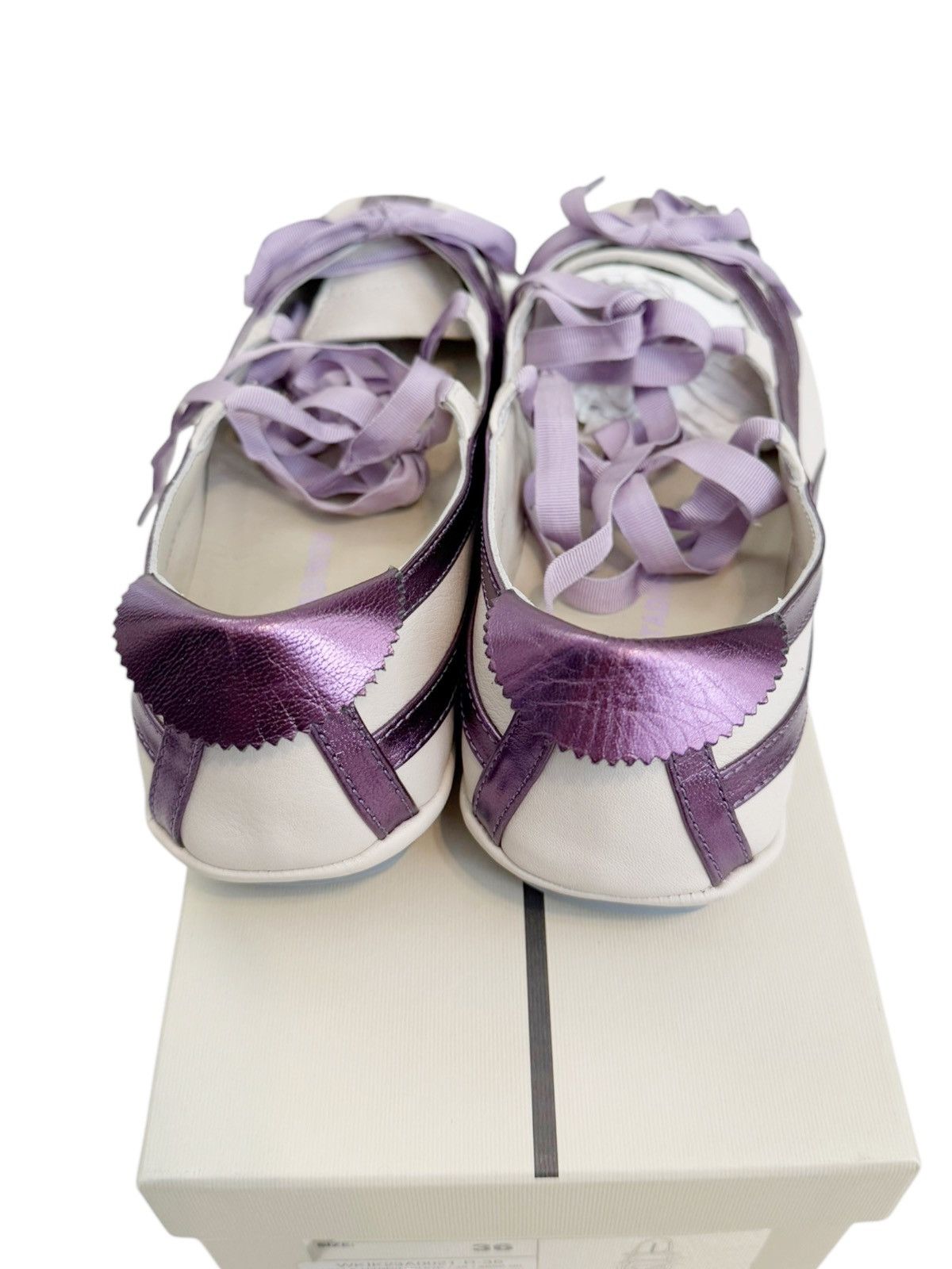 Kiko Kostadinov Leila Ballet Ribbon Flat Sneaker Size US 6 / IT 36 - 5 Thumbnail