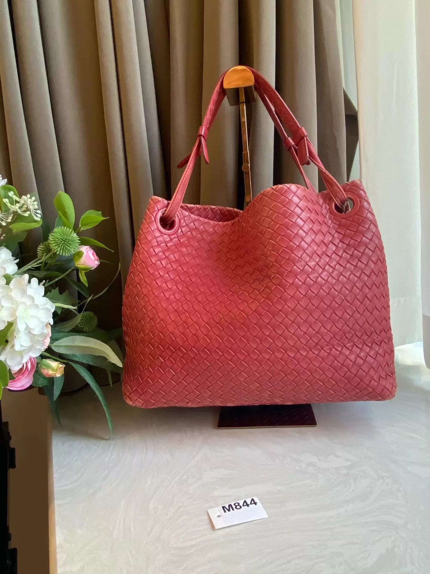 Bottega Veneta BV Arco Intrecciato Handbag Good Condition M844 Size ONE SIZE - 2 Thumbnail