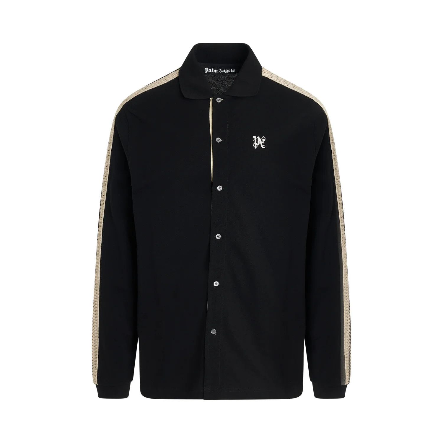 Palm Angels o1mris0824 Shirt in Black Size US M / EU 48-50 / 2 - 1 Thumbnail