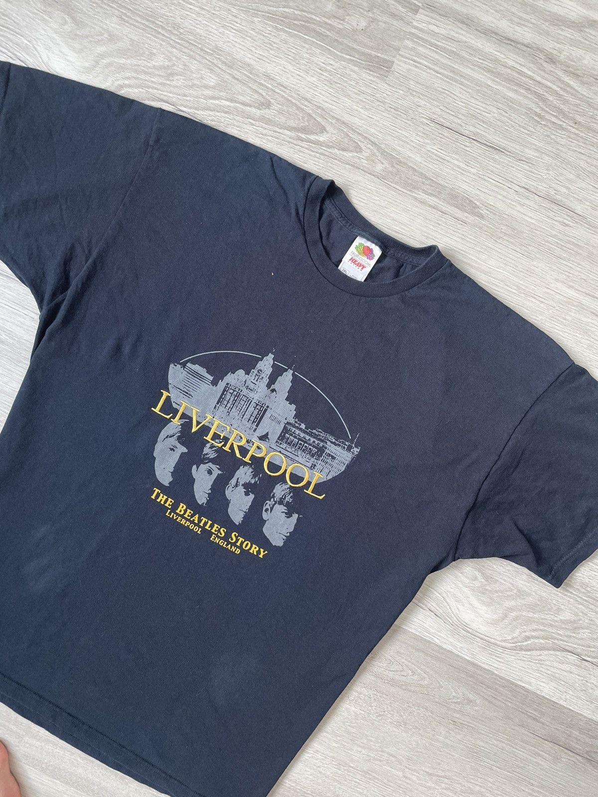 Vintage Vintage T-Shirt The Beatles Story Liverpool Football Size US XL / EU 56 / 4 - 4 Thumbnail