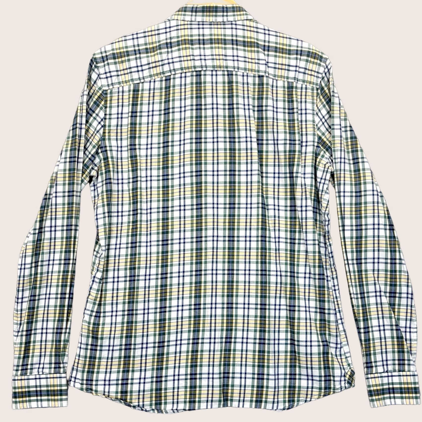 Vintage Crew Clothing Slim Fit Shirt Small Men’s Check Plaid Button-Up Long Sleeve VGC Size US S / EU 44-46 / 1 - 1 Thumbnail
