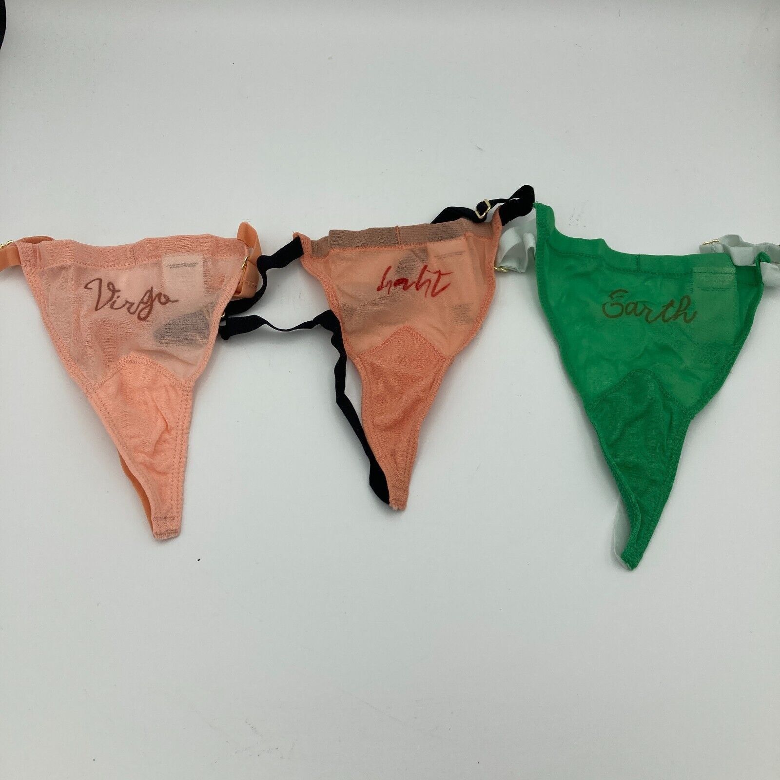 Free People We Are HAH Aries Panties Zodiac Womens Multipack O/S Thong Size ONE SIZE - 9 Thumbnail
