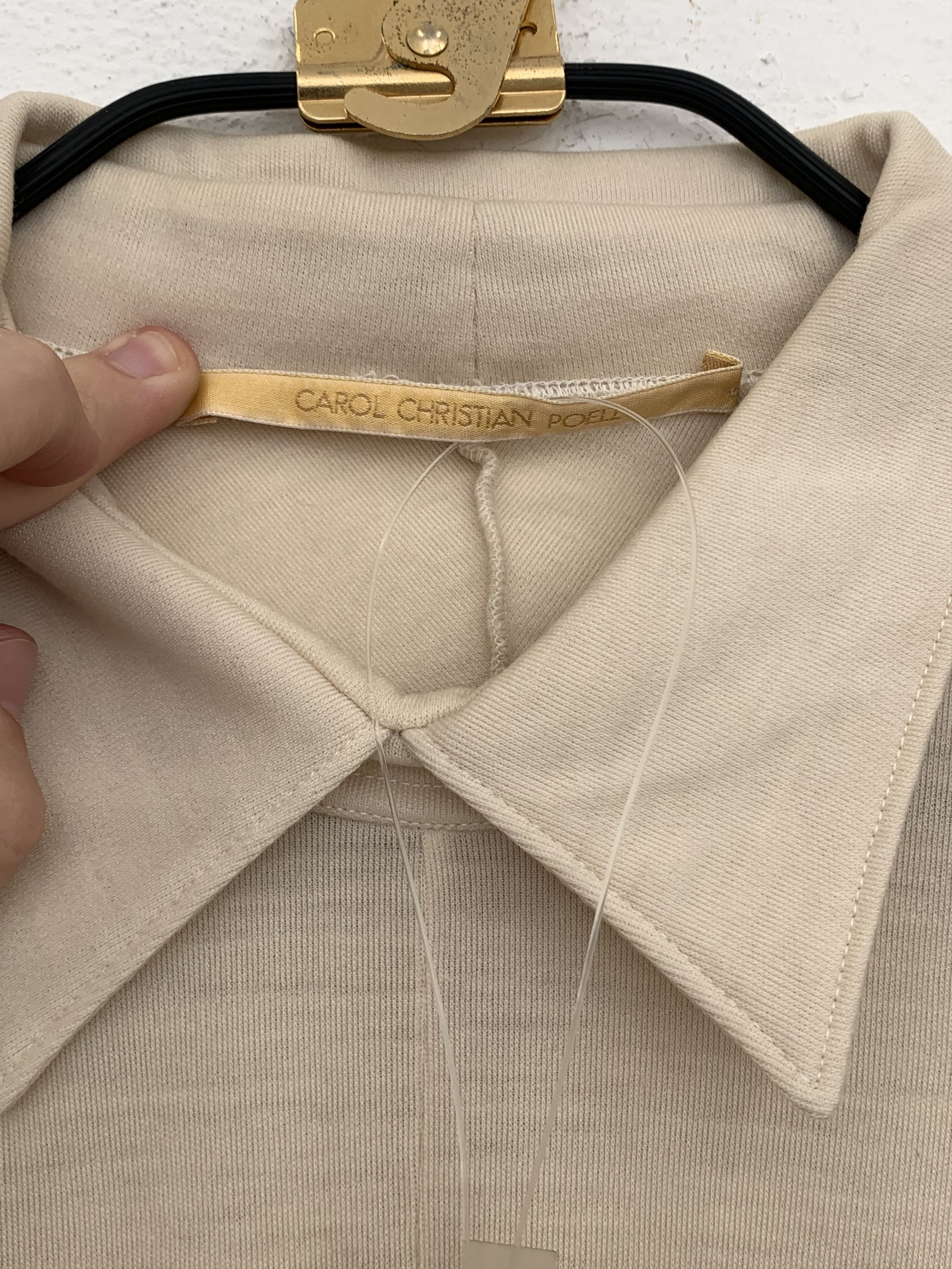 Carol Christian Poell CAROL CHRISTIAN POELL PROTOTYPE WOOL POLO Size US M / EU 48-50 / 2 - 3 Thumbnail