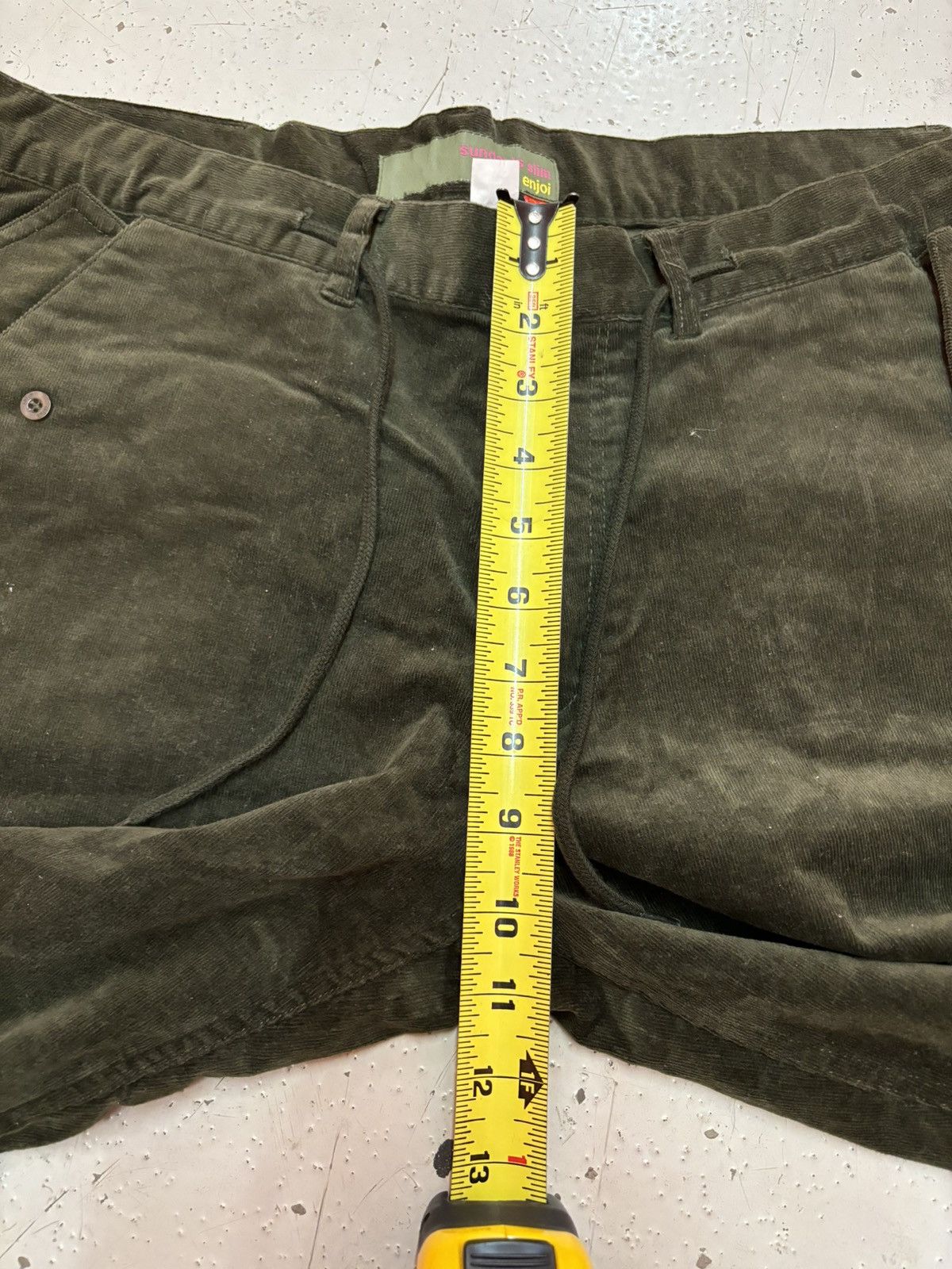 Enjoi × Vintage ***FINAL DROP***RARE 00s ENJOI SKATEBOARD CORDUROY SHORT 36 Size US 36 / EU 52 - 7 Thumbnail