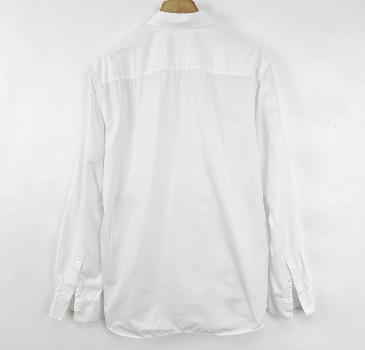 Burberry Burberry Single-Breasted Embroidered Long Sleeve Shirt K12 Size US S / EU 44-46 / 1 - 5 Thumbnail